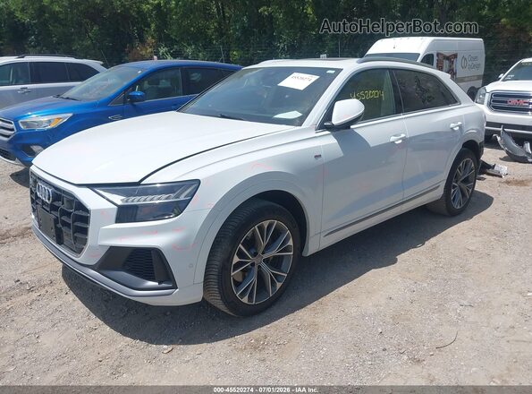 WA1FVAF16LD000402 2020 AUDI Q8 White Przód lewy