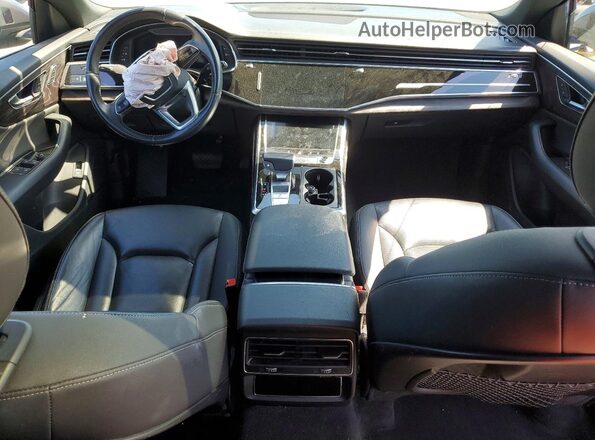 WA1FVAF17KD025677 2019 AUDI Q8 Gray Widok deski rozdzielczej