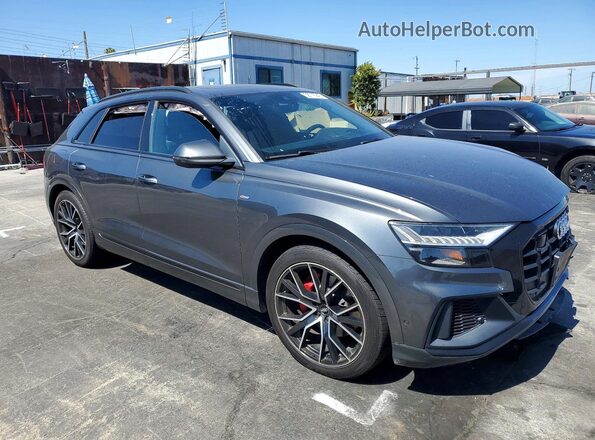 WA1FVAF17KD025677 2019 AUDI Q8 Gray Przód prawy