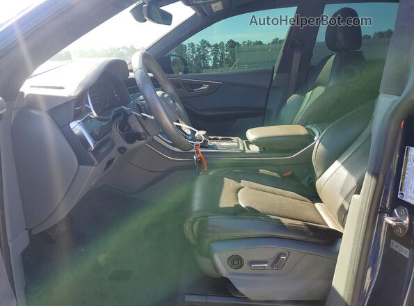WA1FVAF18KD019872 2019 AUDI Q8 Blue Вид салону спереду
