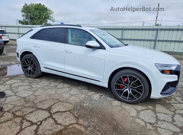WA1FVAF18MD007014 2021 AUDI Q8 White Delantero derecho