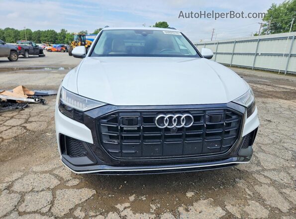 WA1FVAF18MD007014 2021 AUDI Q8 White Vista frontal