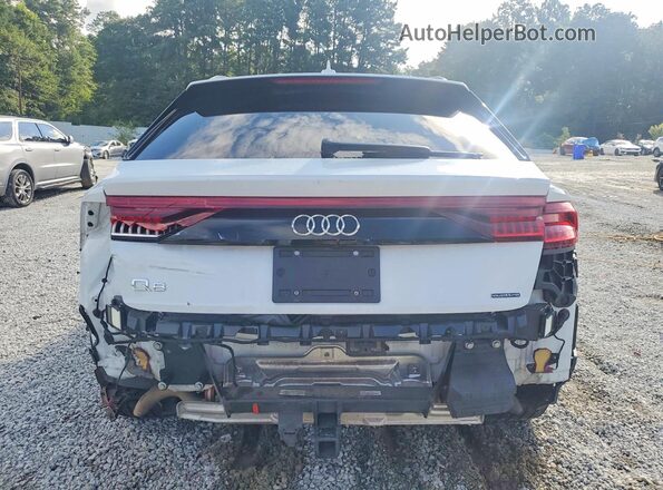 WA1FVAF19KD036051 2019 AUDI Q8 White Вид ззаду