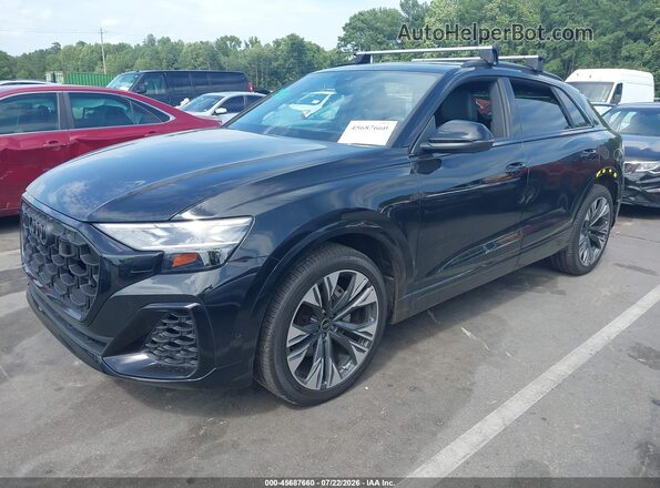 WA1FVBF14SD015307 2025 AUDI Q8 Черный Передняя левая четверть