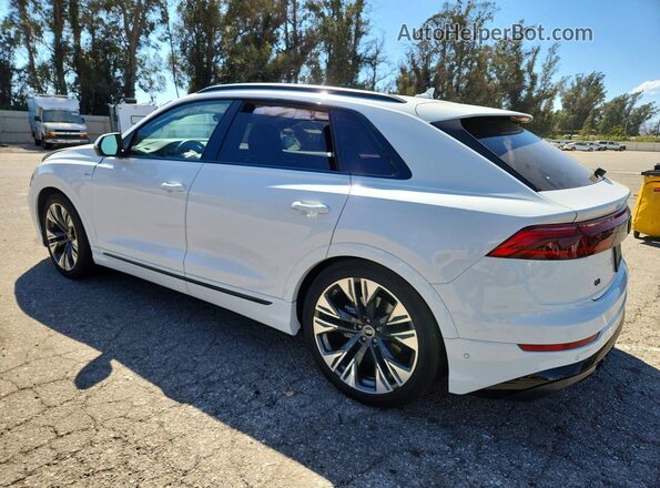 WA1FVBF14SD021592 2025 AUDI Q8 White Задня ліва чверть