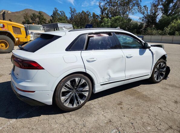WA1FVBF14SD021592 2025 AUDI Q8 White Задня права чверть