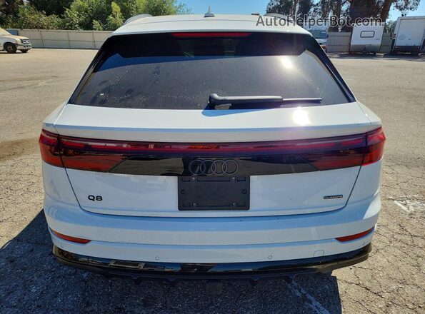 WA1FVBF14SD021592 2025 AUDI Q8 White Вид ззаду