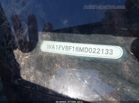 WA1FVBF16MD022133 2021 AUDI Q8 Black Engine compartment view
