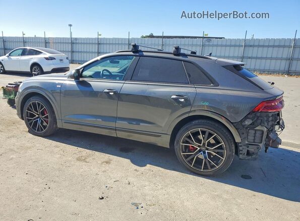 WA1FVBF19MD021963 2021 AUDI Q8 Серый Задняя левая четверть