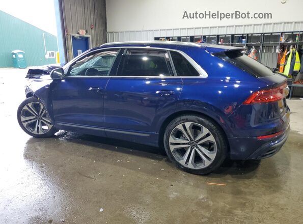 WA1FVBF19ND006199 2022 AUDI Q8 Blue Rear left