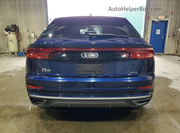 WA1FVBF19ND006199 2022 AUDI Q8 Blue Rear view