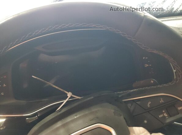 WA1FVBF19ND006199 2022 AUDI Q8 Blue Instrument cluster view