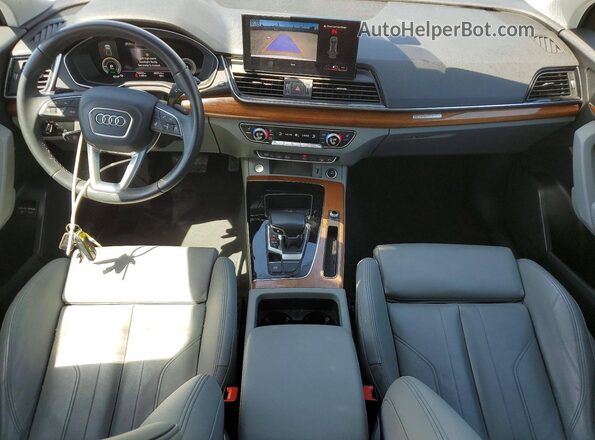 WA1G2AFY4N2100359 2022 AUDI Q5 White Widok deski rozdzielczej