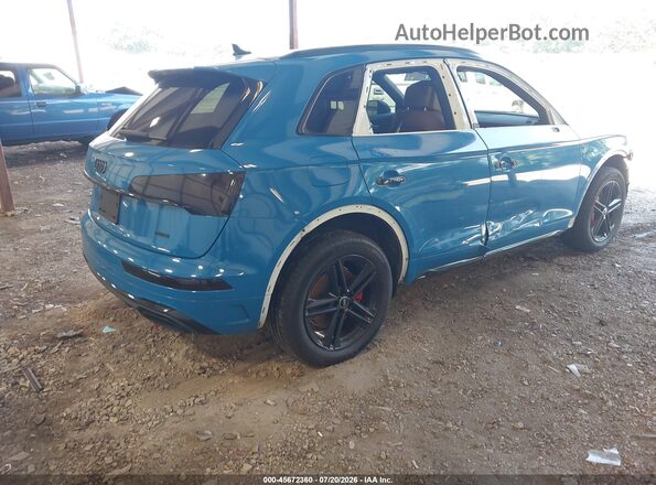 WA1G2AFY8N2091844 2022 AUDI Q5 Синий Задняя правая четверть