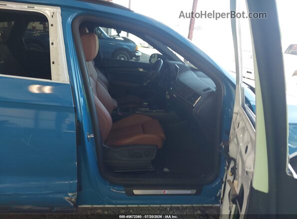 WA1G2AFY8N2091844 2022 AUDI Q5 Синий Вид салона спереди