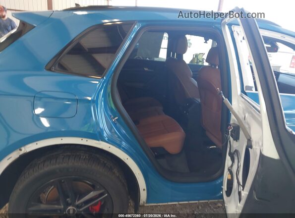 WA1G2AFY8N2091844 2022 AUDI Q5 Синий Вид наклейки с VIN-кодом