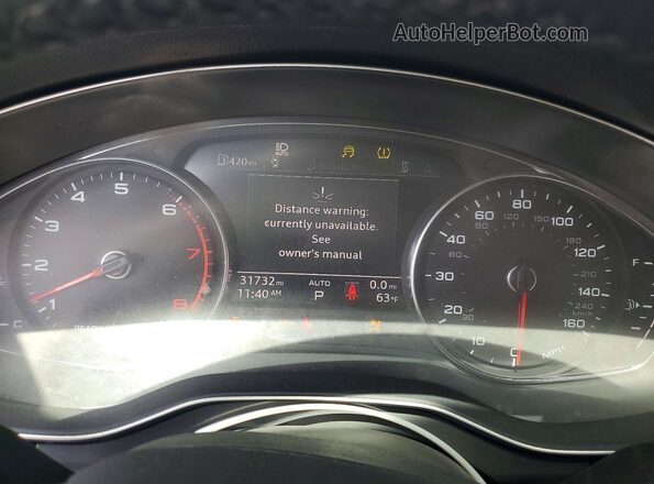 WA1GAAFY0R2048012 2024 AUDI Q5 Gray Vista del cuadro de instrumentos