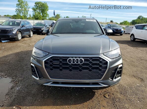 WA1GAAFY1N2068912 2022 AUDI Q5 Charcoal Front view