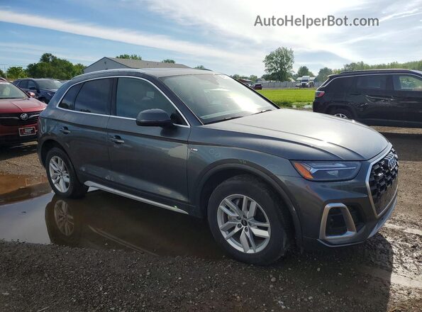 WA1GAAFY1N2068912 2022 AUDI Q5 Charcoal Front right