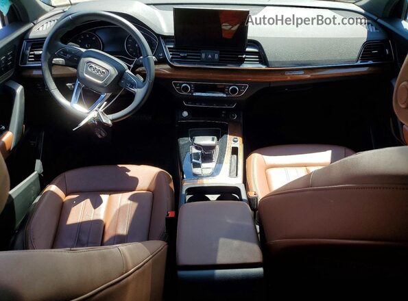 WA1GAAFY1P2006042 2023 AUDI Q5 Gray Vista del salpicadero