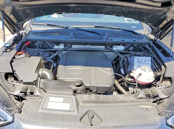 WA1GAAFY1P2006042 2023 AUDI Q5 Gray Vista del compartimento del motor