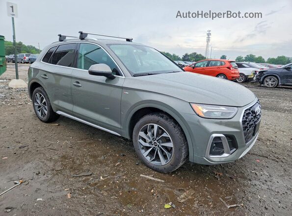 WA1GAAFY4P2073945 2023 AUDI Q5 Gray Առջևի աջ