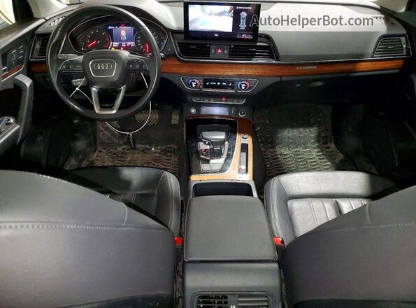 WA1GAAFY5N2017378 2022 AUDI Q5 Серый Вид панели приборов