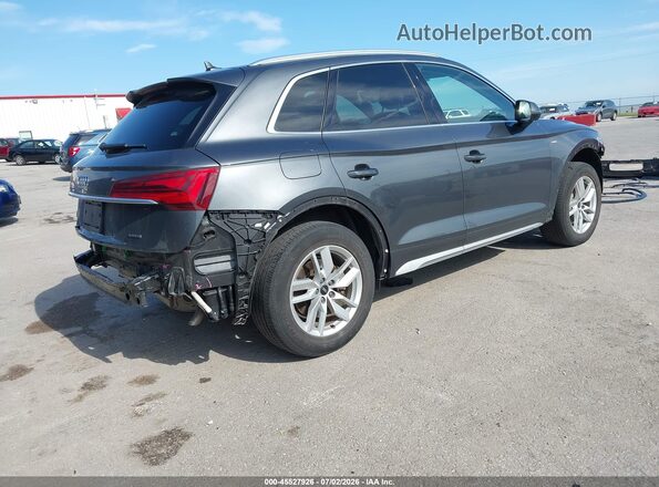 WA1GAAFY5N2138637 2022 AUDI Q5 Gray Задня права чверть