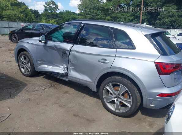 WA1GAAFY5S2024200 2025 AUDI Q5 Silver Rear left