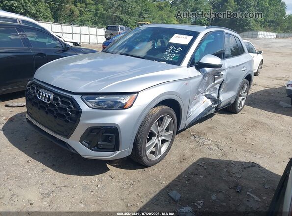 WA1GAAFY5S2024200 2025 AUDI Q5 Silver Front left