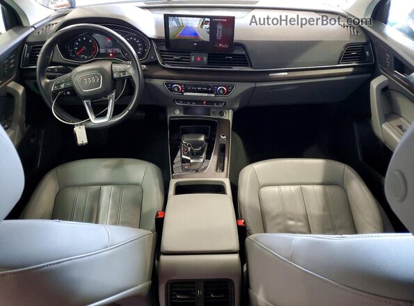 WA1GAAFY7N2100911 2022 AUDI Q5 Gray Widok deski rozdzielczej