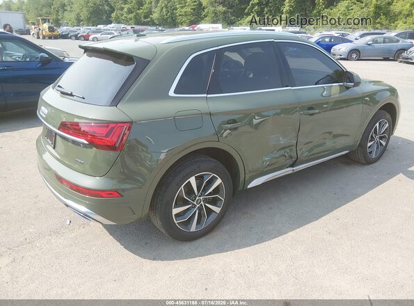 WA1GAAFY7R2001897 2024 AUDI Q5 Green უკანა მარჯვენა