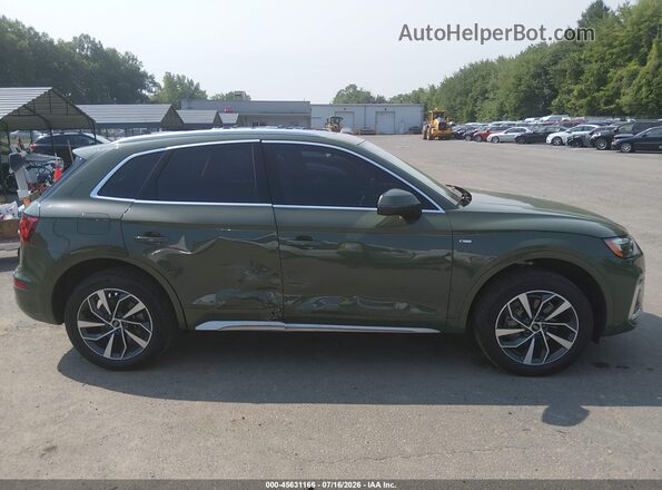 WA1GAAFY7R2001897 2024 AUDI Q5 Green უკანა სალონის ხედი
