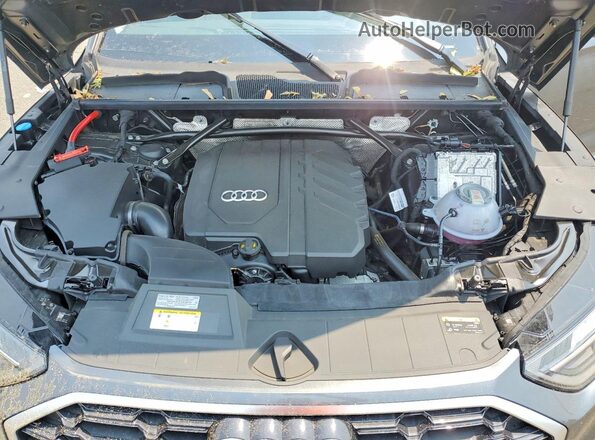 WA1GAAFY8P2091252 2023 AUDI Q5 Gray Widok komory silnika