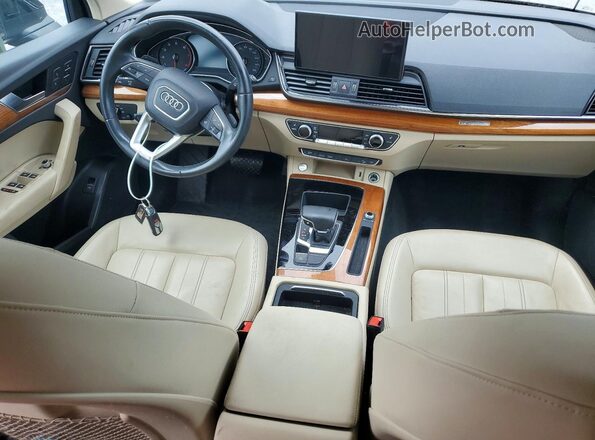 WA1GABFY1N2001233 2022 AUDI Q5 Черный Вид панели приборов