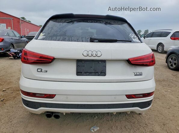 WA1GCCFS0JR030638 2018 AUDI Q3 White უკანა ხედი