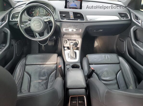 WA1GCCFS2HR014161 2017 AUDI Q3 Black Vista del salpicadero