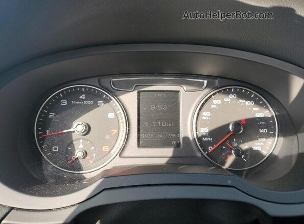 WA1GCCFS2HR014161 2017 AUDI Q3 Black Vista del cuadro de instrumentos