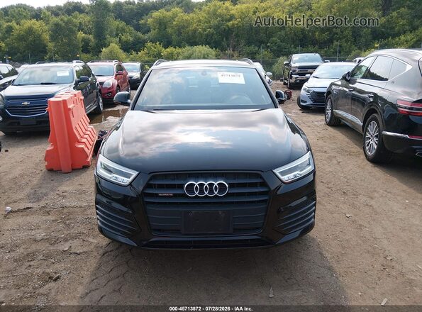 WA1GCCFS8HR004864 2017 AUDI Q3 Black Instrument cluster view