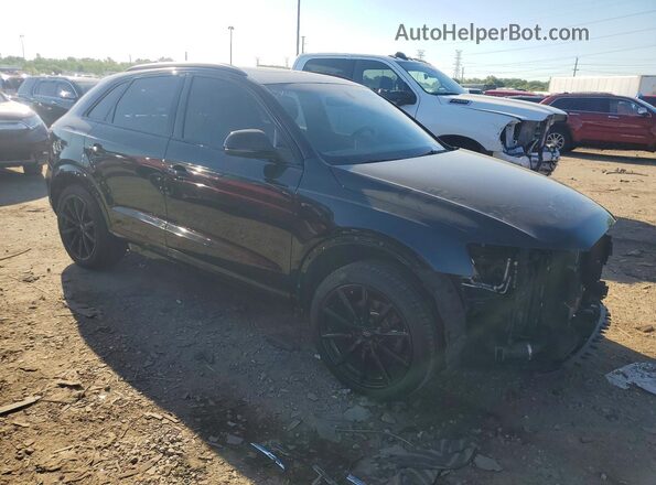 WA1GCCFSXHR002131 2017 AUDI Q3 Black Front right