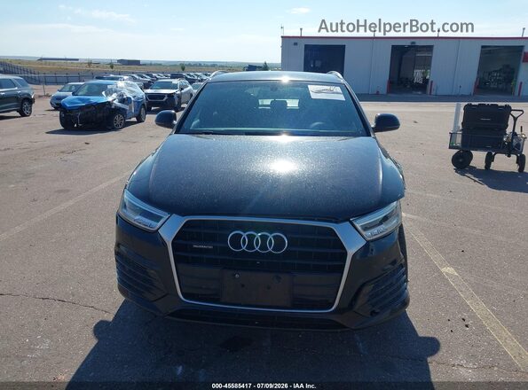 WA1GFCFS1GR015534 2016 AUDI Q3 Black ხელსაწყოთა პანელის ხედი