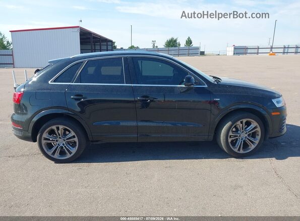 WA1GFCFS1GR015534 2016 AUDI Q3 Black უკანა სალონის ხედი