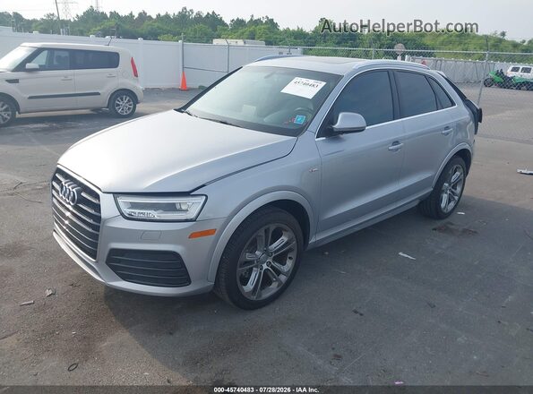 WA1GFCFS1GR018143 2016 AUDI Q3 Silver Vista tres cuartos delantera izquierda