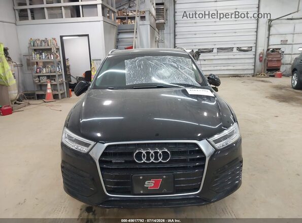WA1GFCFS2GR001254 2016 AUDI Q3 Black Instrument cluster view