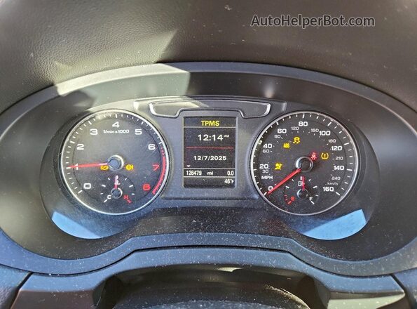 WA1GFCFS4GR014636 2016 AUDI Q3 Gray Widok zestawu wskaźników