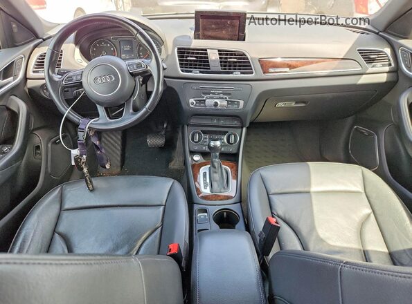 WA1GFCFS7GR019474 2016 AUDI Q3 Gray წინა პანელის ხედი