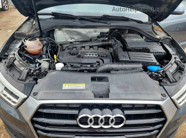 WA1GFCFS7GR019474 2016 AUDI Q3 Gray უკანა სალონის ხედი