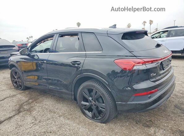 WA1H2BFZ5NP014547 2022 AUDI Q4 Black უკანა მარცხენა