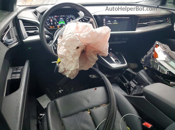 WA1H2BFZ5NP014547 2022 AUDI Q4 Black წინა პანელის ხედი