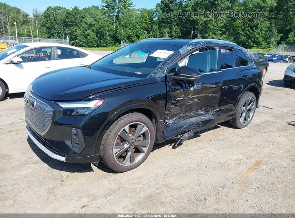 WA1H2BFZ8NP042570 2022 AUDI Q4 Black Przód lewy